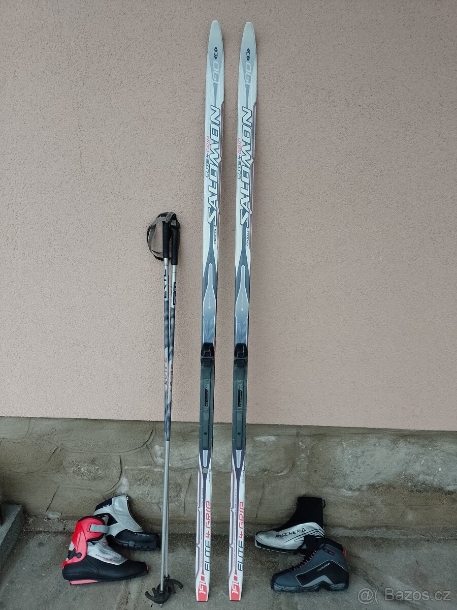 Nové běžky SALOMON ELITE 4 GRIP 190cm
