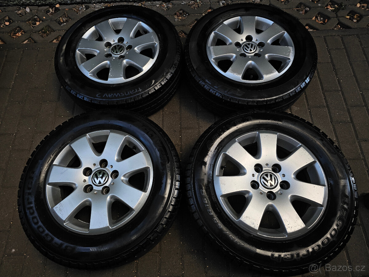 Letní alu kola VW T5 T6 R16 5x120 ET51 7H0
