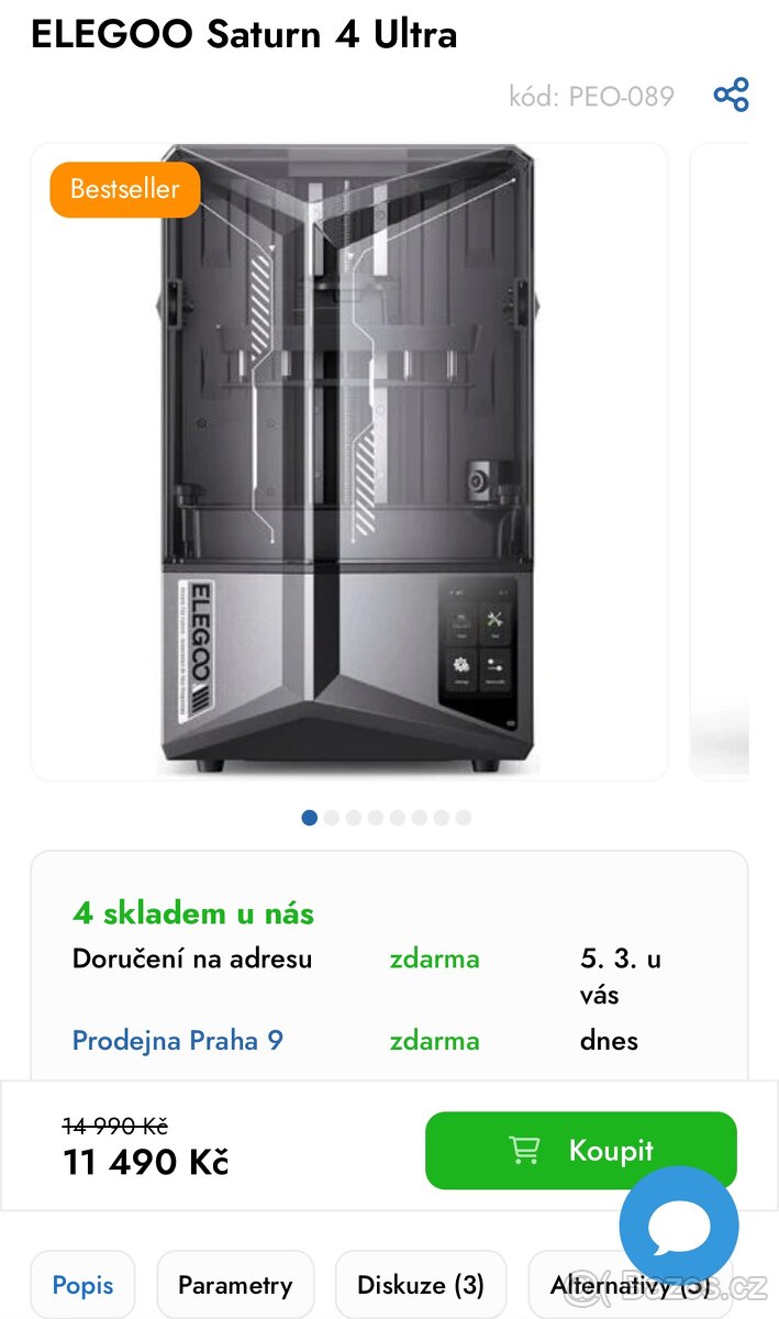Prodám 3D tiskárnu