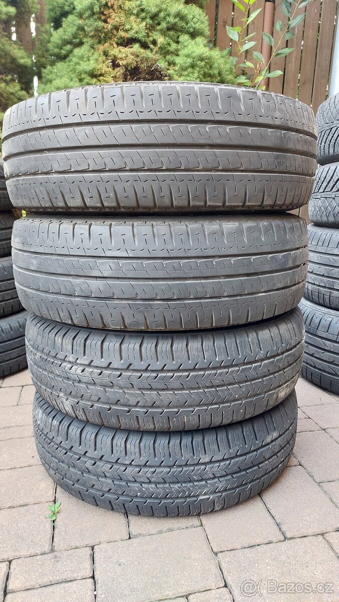 Pneu letní, 2 ks, rozměr 195/65/16C, 100/98T, zn. MICHELIN