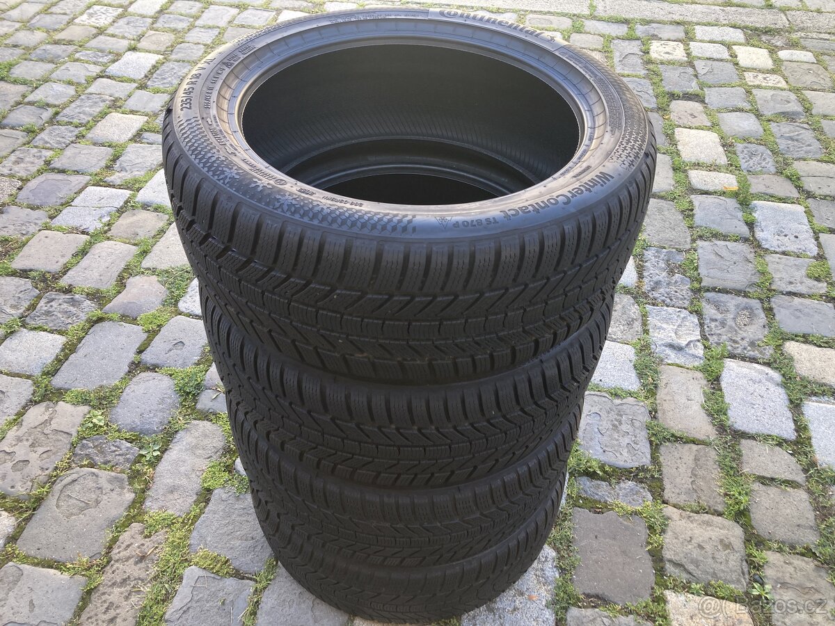4ks zimních CONTINENTAL TS870P 235/45R18 98V DOT2022