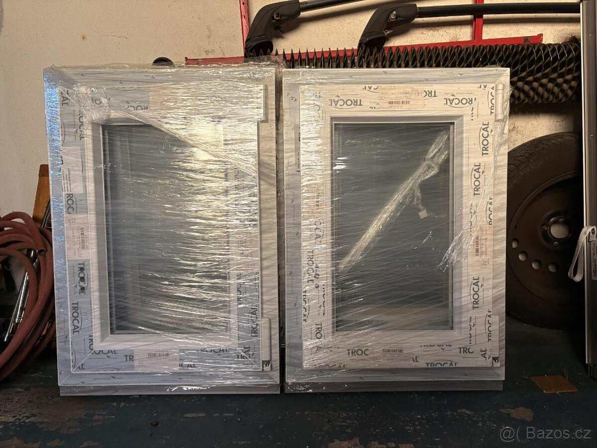 4 Plastová okna 50x70