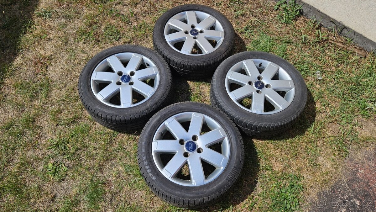 Ford Fusion alukola disky elektrony 16" pneumatiky 195/55R1