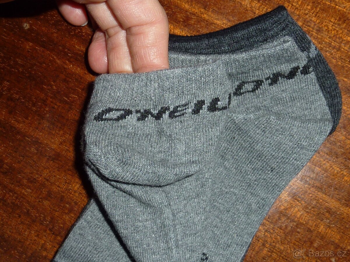 Nové-ONEILL-3X KOTNÍČKOVÉ PONOŽKY 35/38