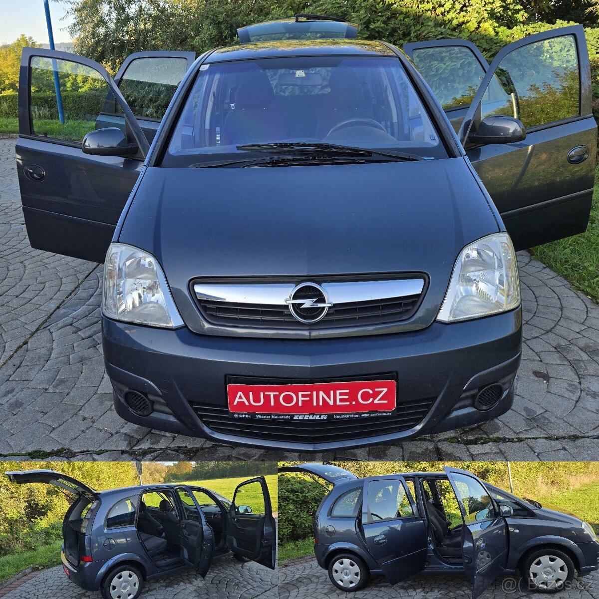 BENZÍNOVÁ, ČTYŘVÁLCOVÁ OPEL MERIVA 1,6 16v S AUTOKLIMOU