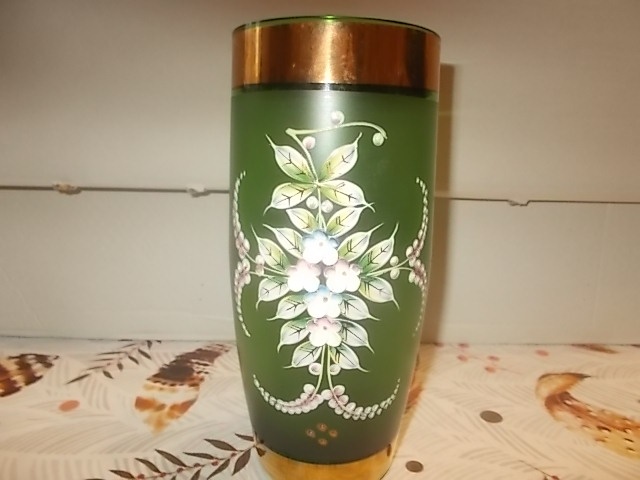 Novoborské sklo-váza č.2