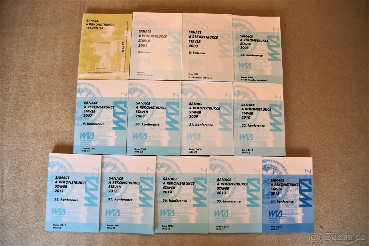 Sborník - Sanace a rekonstrukce staveb 1999 - 2015