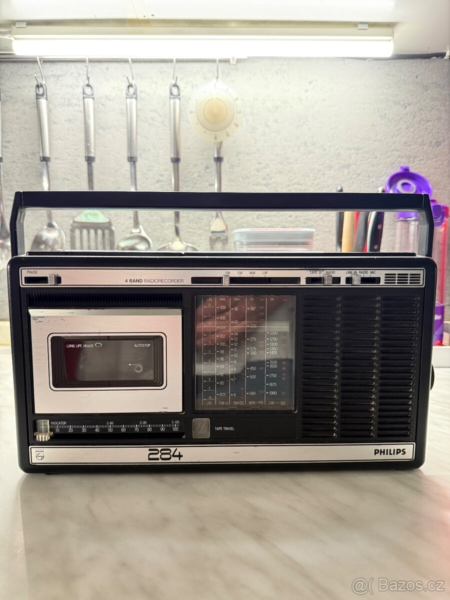 Rádiomagnetofon Philips 284