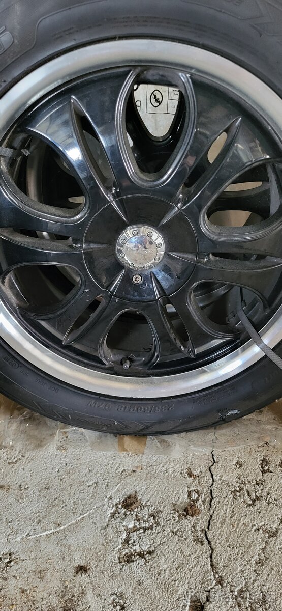 Prodám AL kola 235/50/18,7,5/17 4ks.