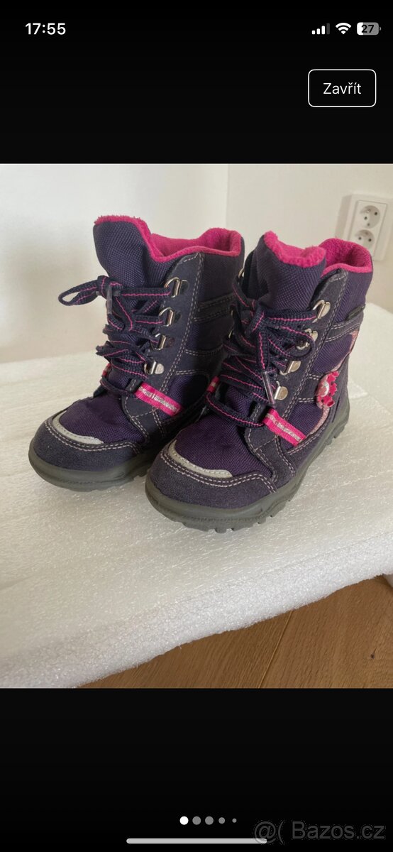 Zimní boty Superfit vel. 26