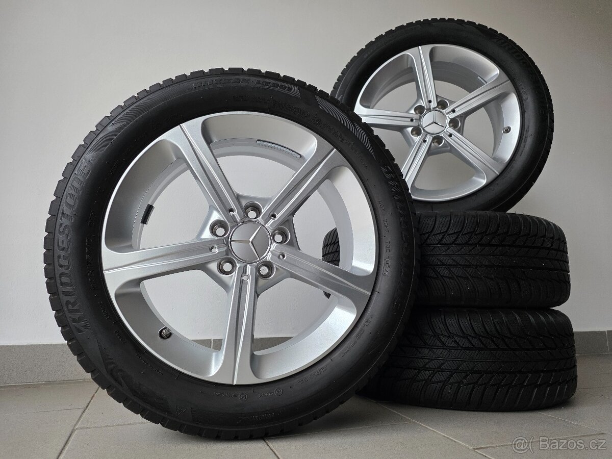 Orig. Mercedes 5x112 Zimní 205/55/17 - Zánovní