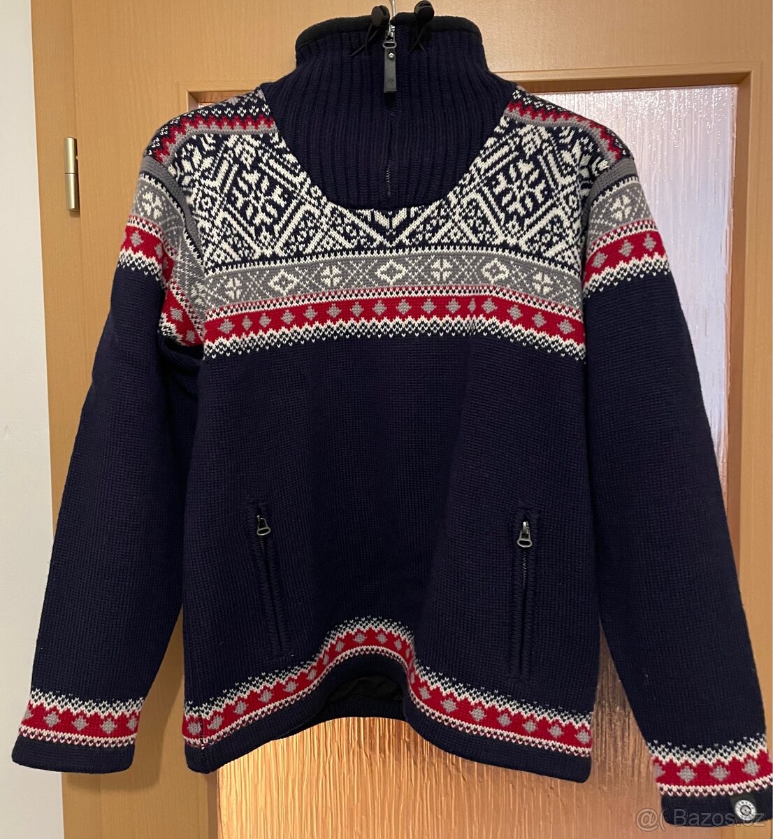 Pánský 100 % vlněný svetr Icewear ICELAND velikost M