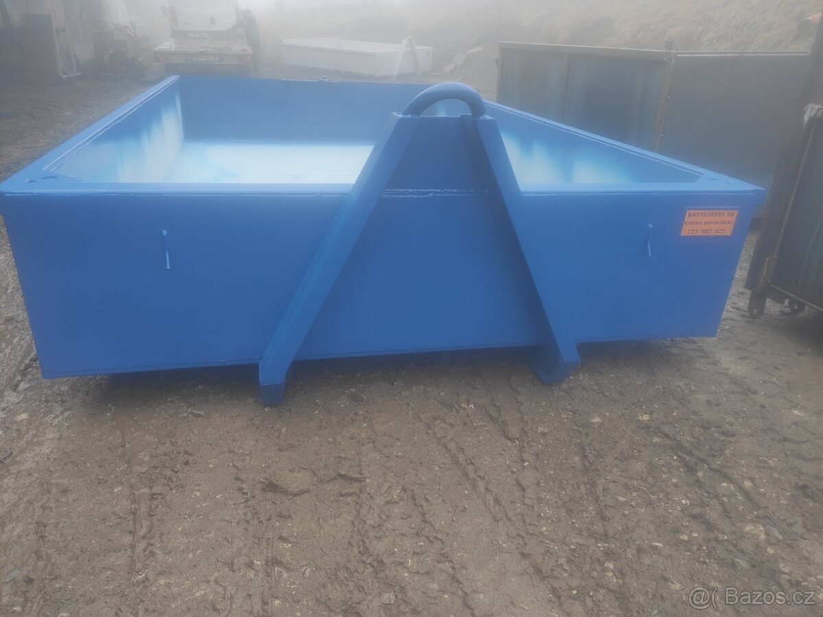 Prodám hákový suťový kontejner AVIA 5m3 - zesílený