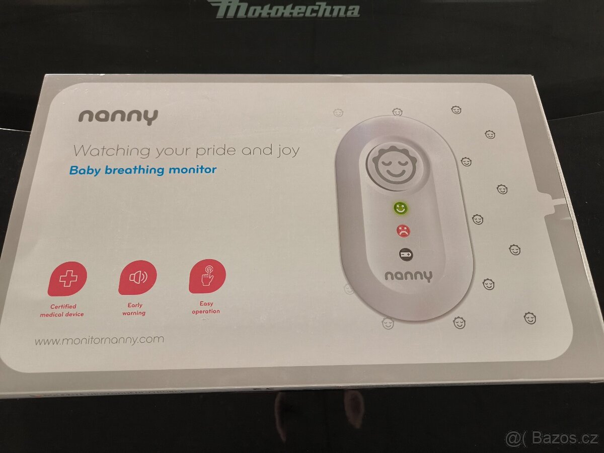 Monitor dechu miminka Nanny