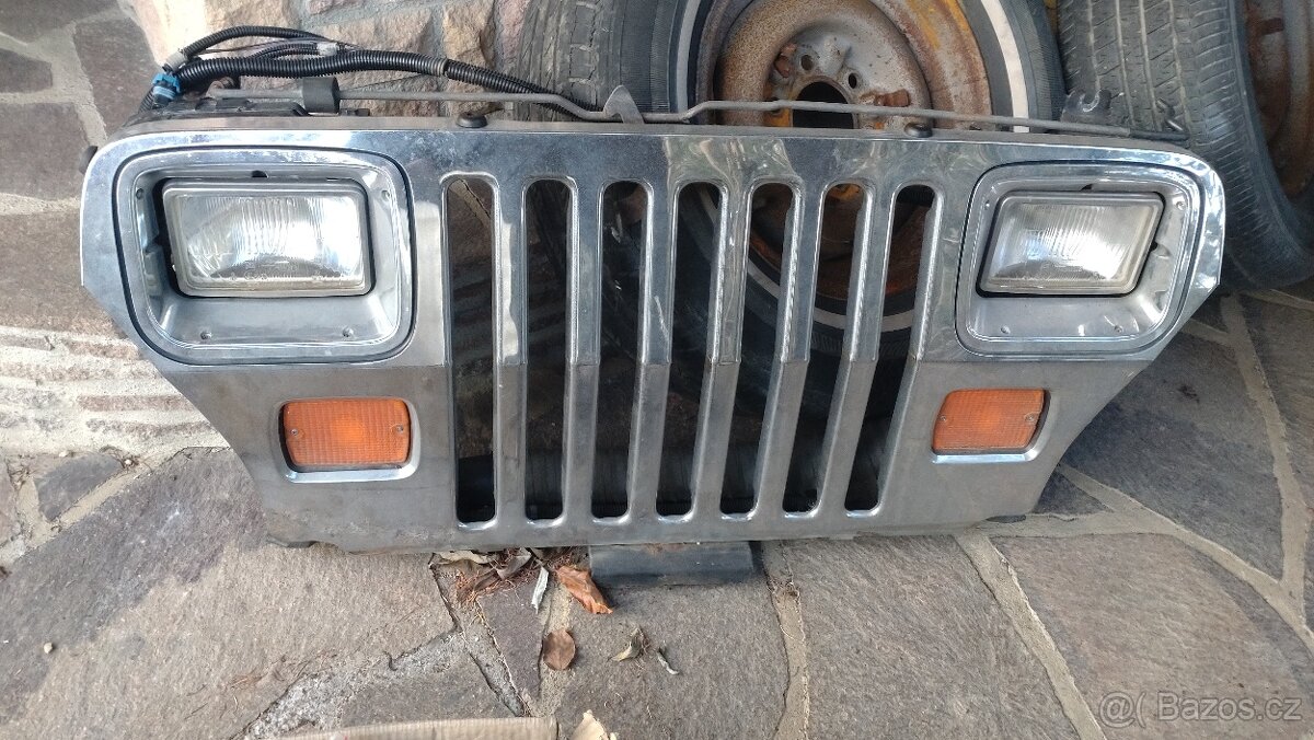 Přední maska Jeep Wrangler YJ