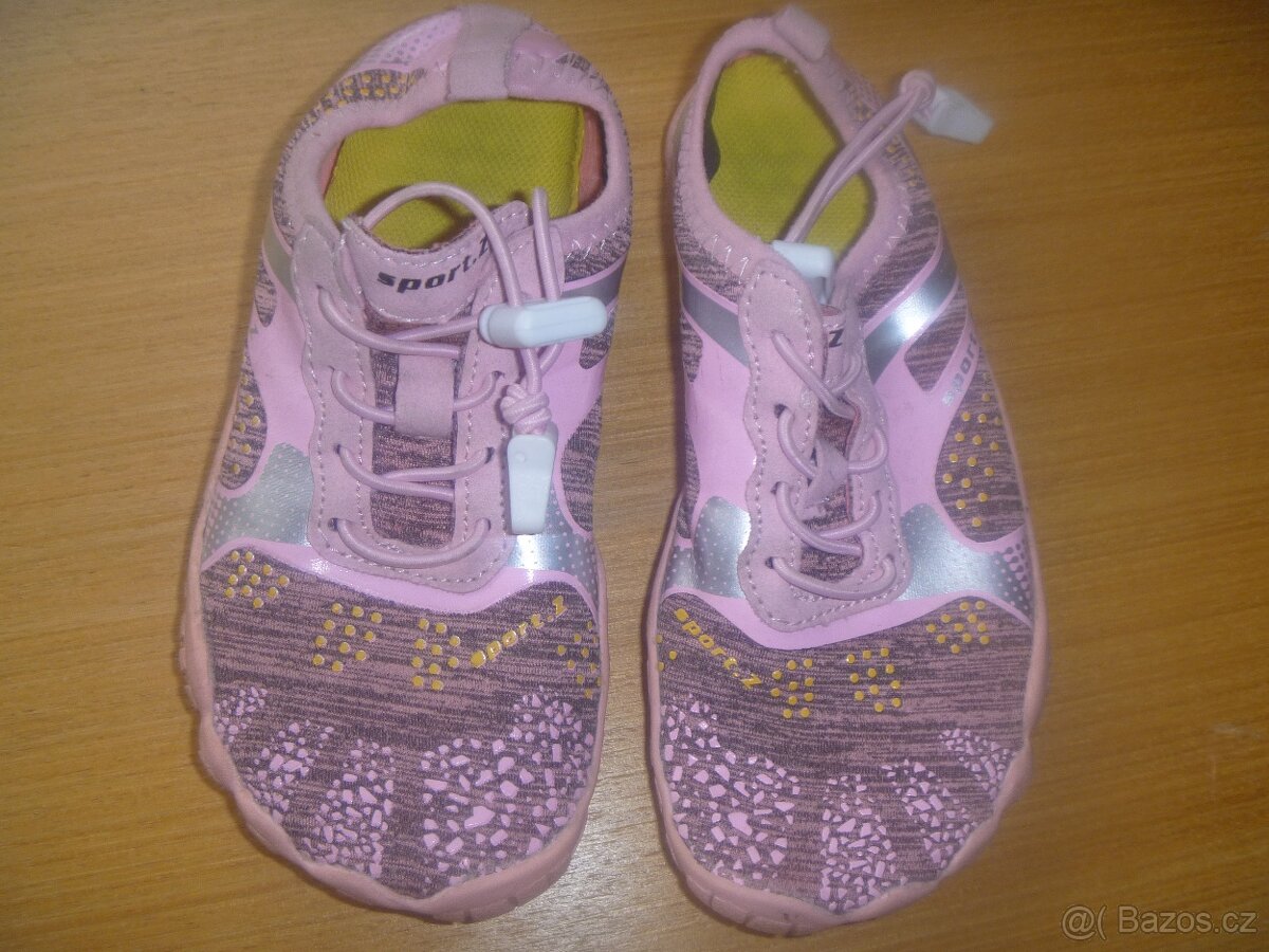 růžové barefoot tenisky vel. 28