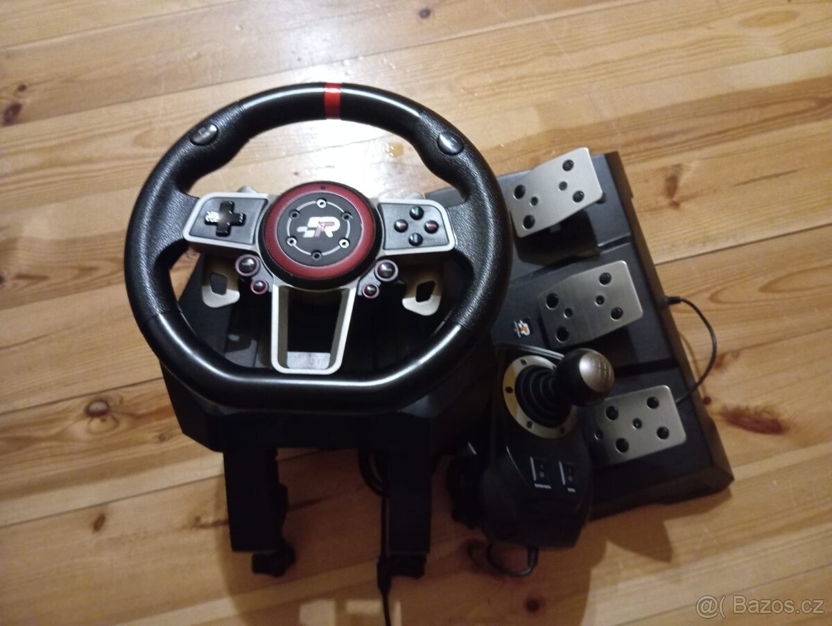 Prodám,volant+pedály+radicka.