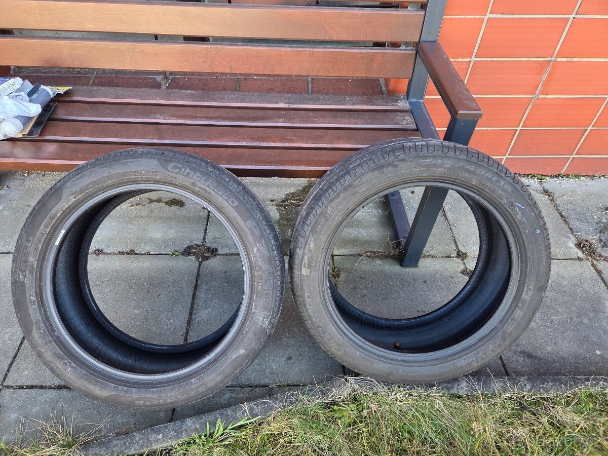 Letní Pirelli P7 245/45 R18 100Y