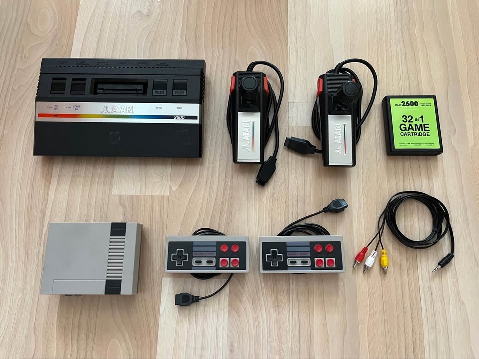 ATARI 2600 + NES clon mini konzole