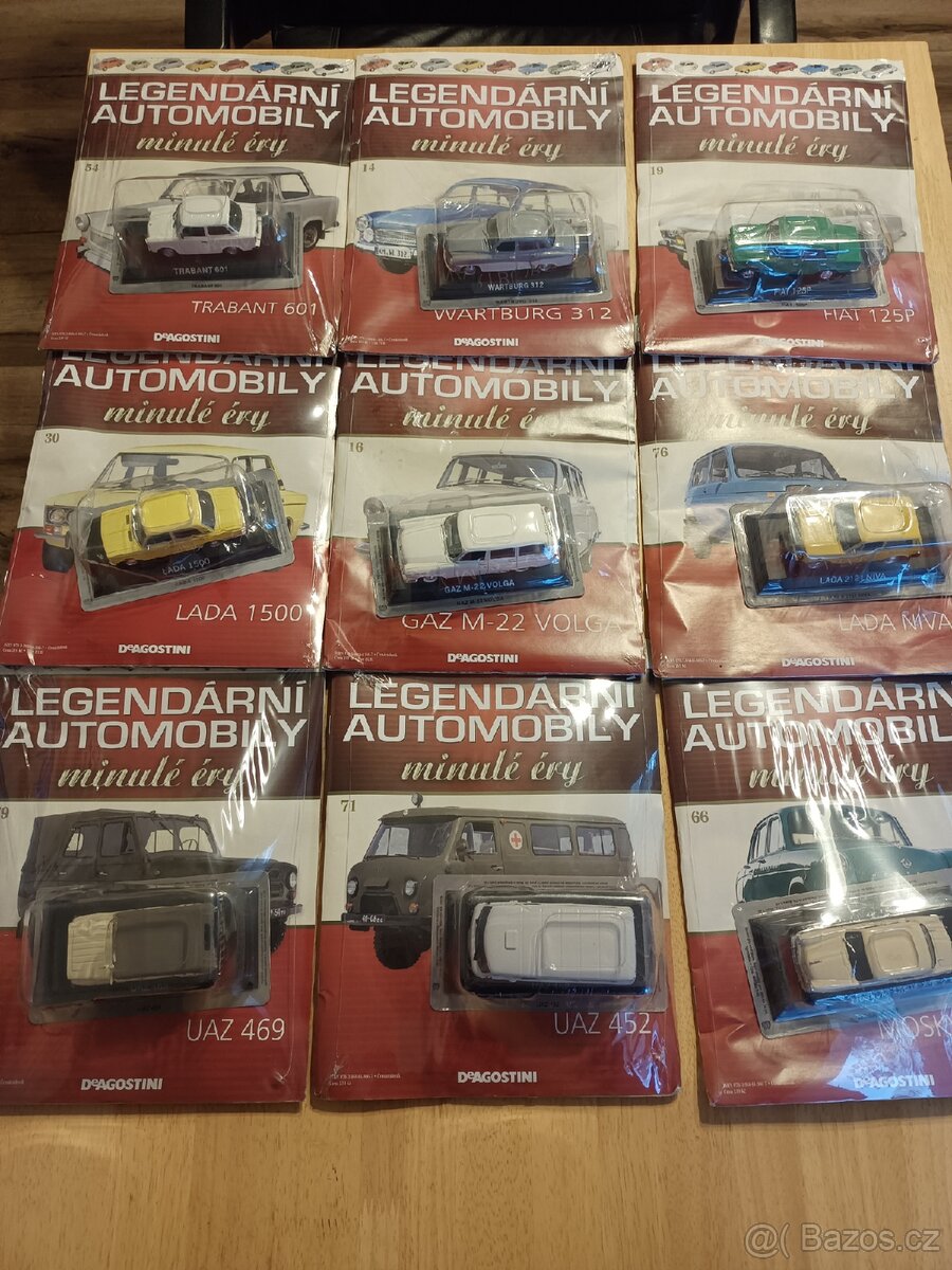 DeAGOSTINI-sběratelská autíčka