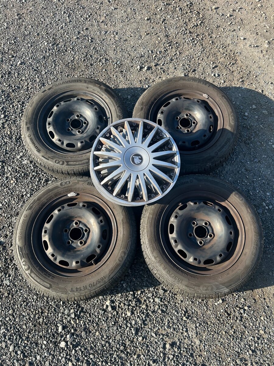 Letní sada 5x100 165/70/14