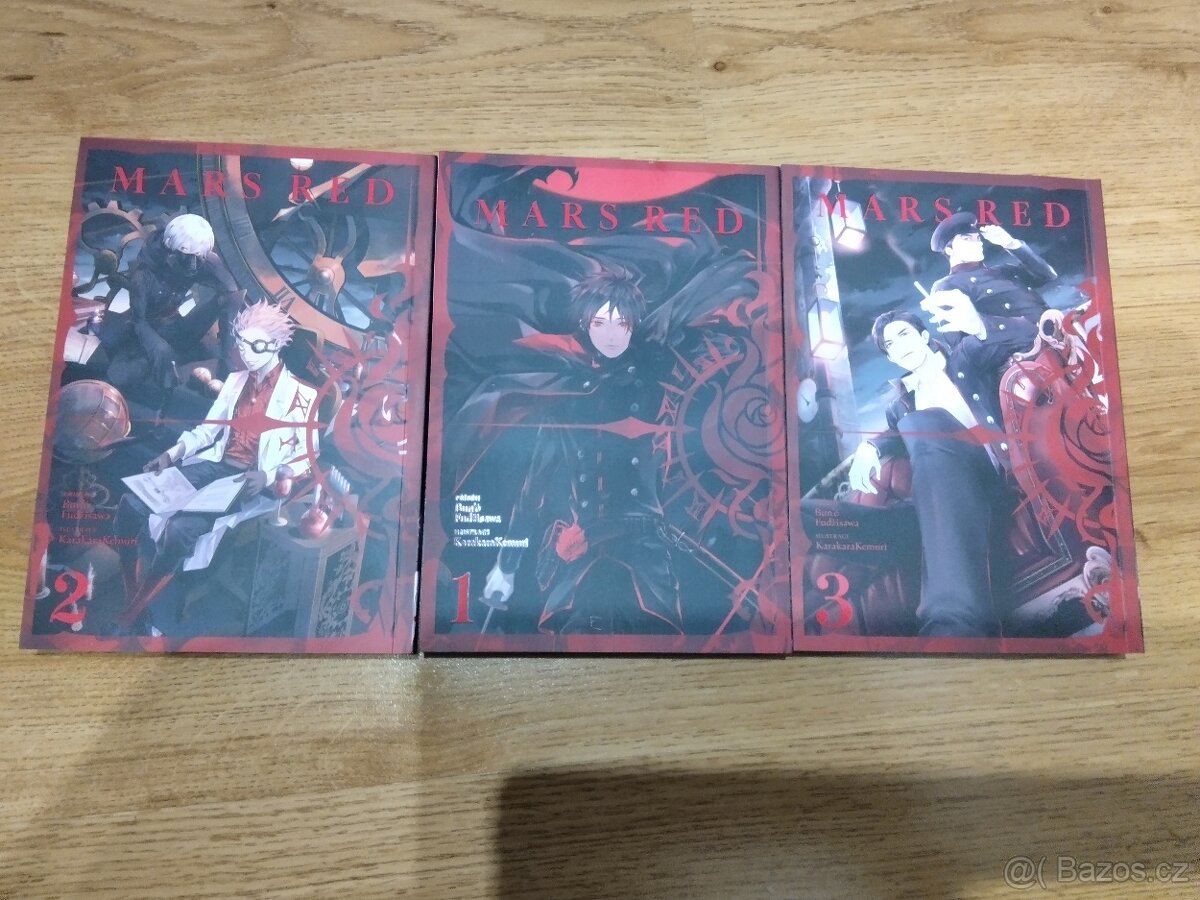 Manga Mars Red 1-3