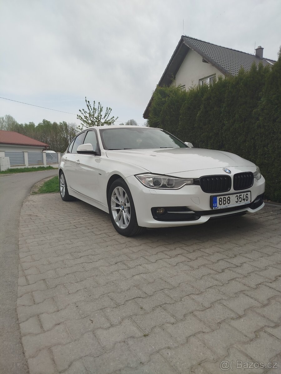 Bmw f30 316d ,verze sport, bílá perleť