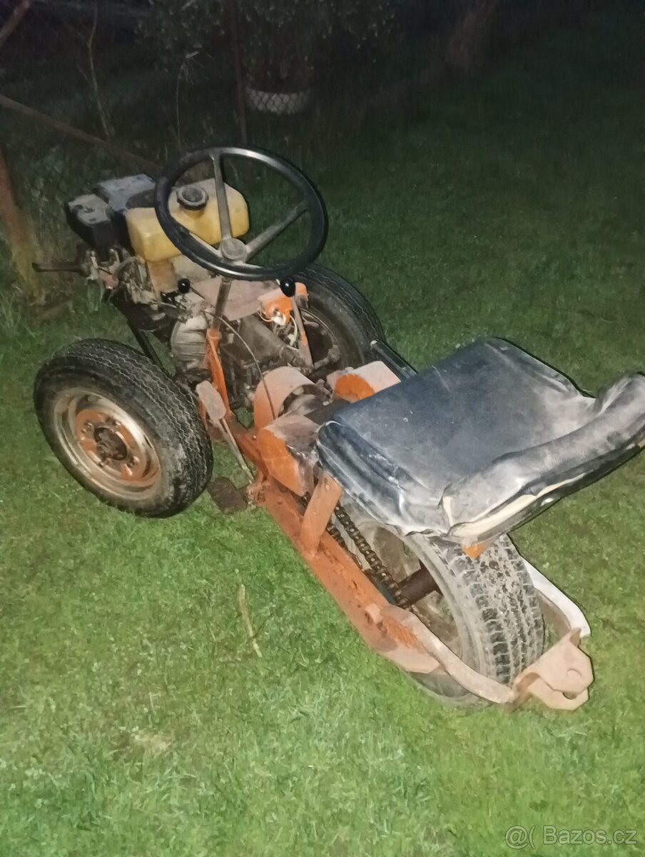 Malotraktor, fréza