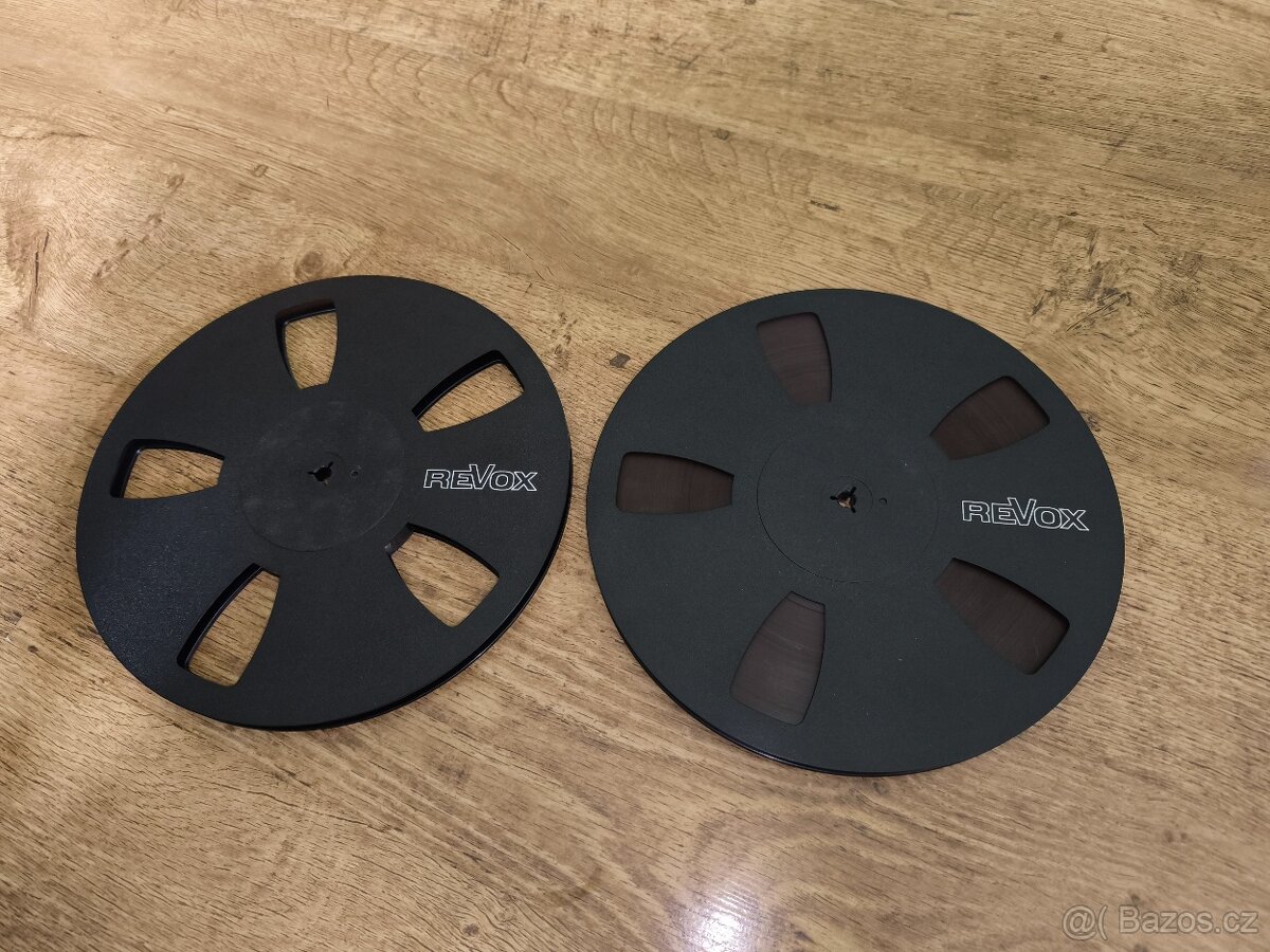 ReVox plastové cívky 26.5 cm ,čti popis