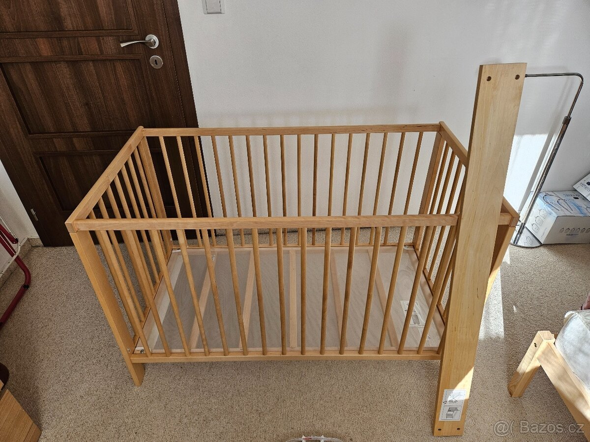 Dětská postýlka IKEA - Gulliver + matrace MPO