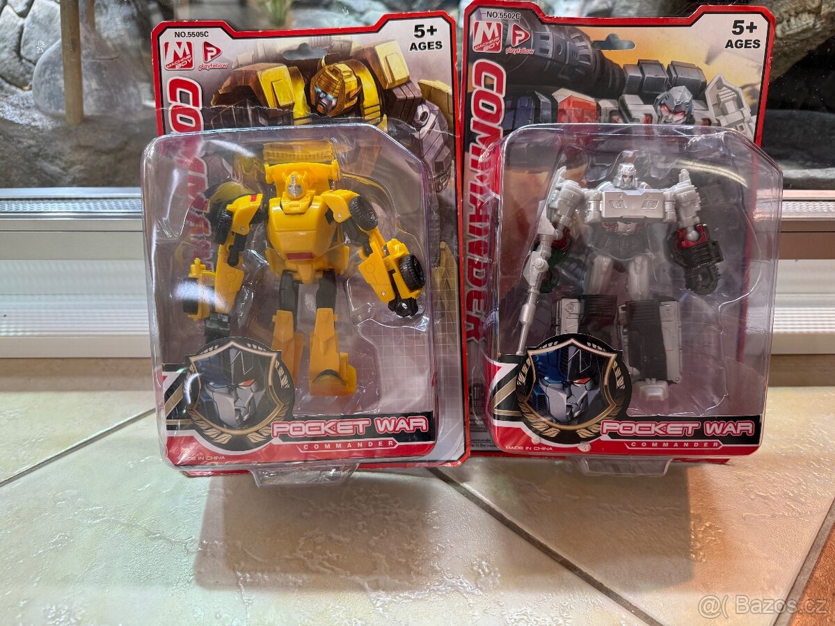 2 x TRANSFORMERS N.O.V.É.
