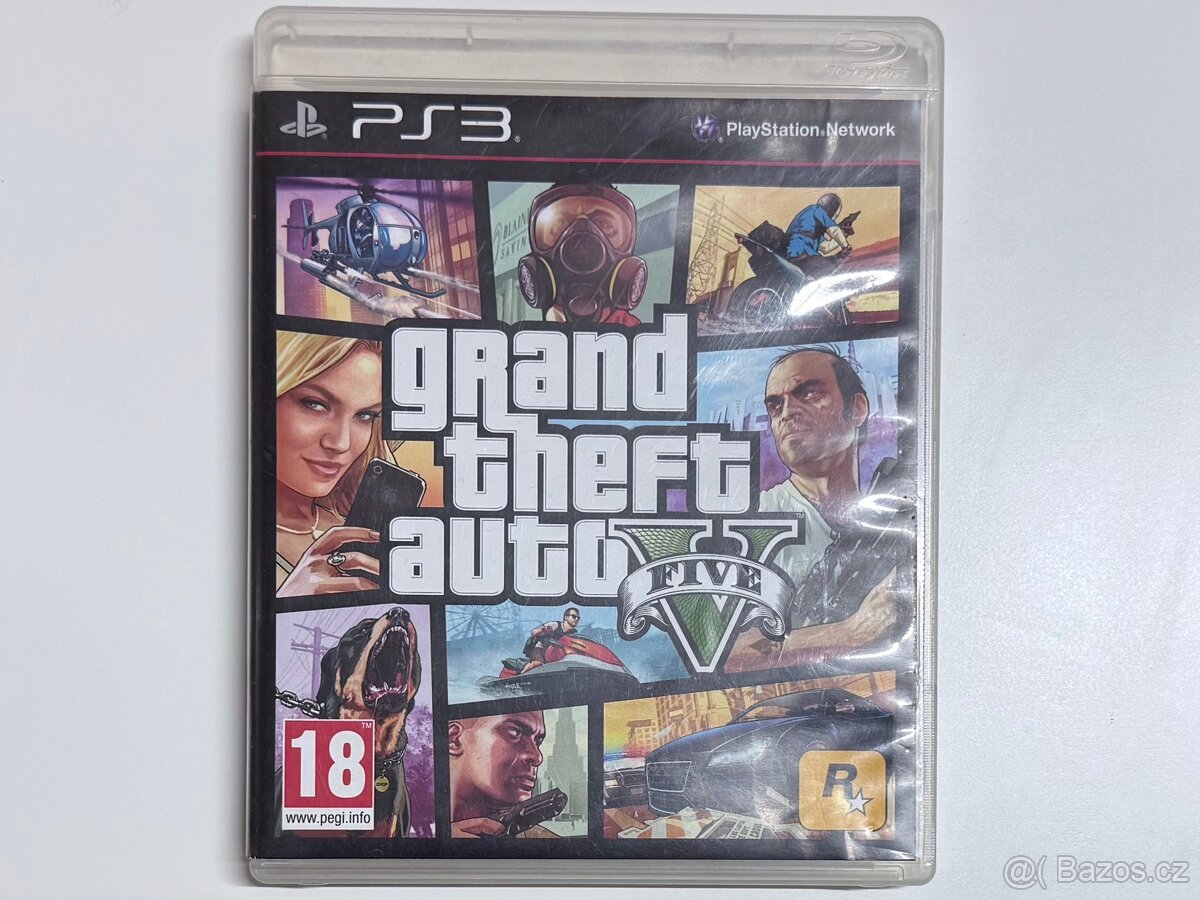 - PS3 hra Grand Theft Auto V -