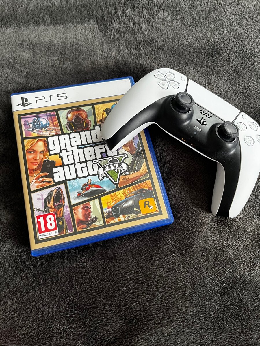 Gamepad a hru do ps5