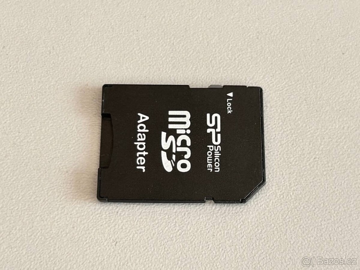 microSD adaptér Silicon Power nový, černý