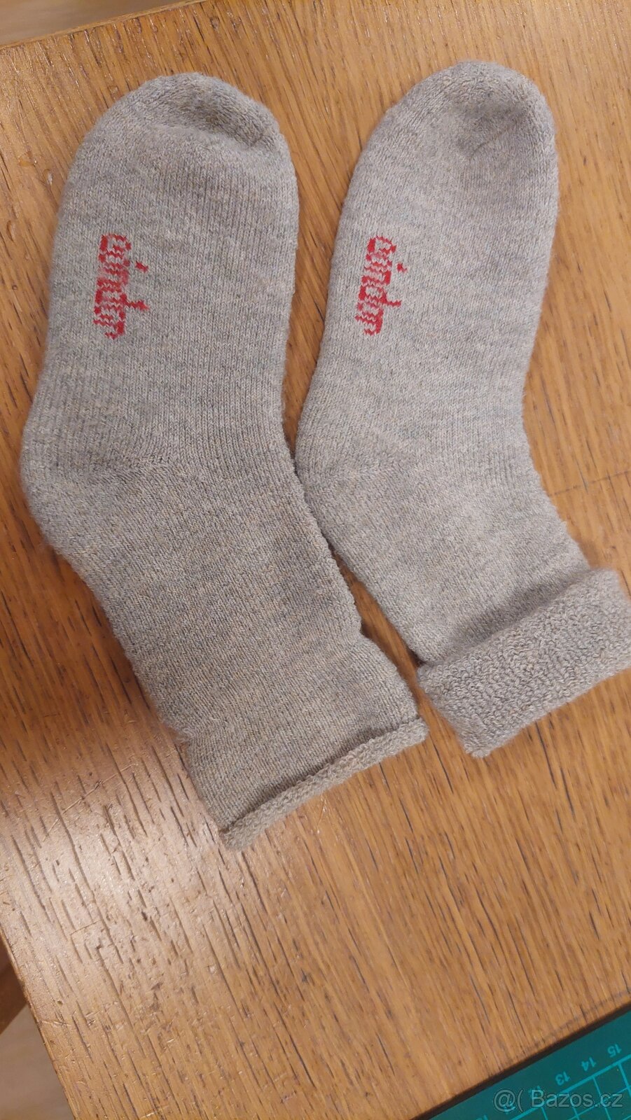Dětské merino ponožky Condor silné froté 14-16 cm