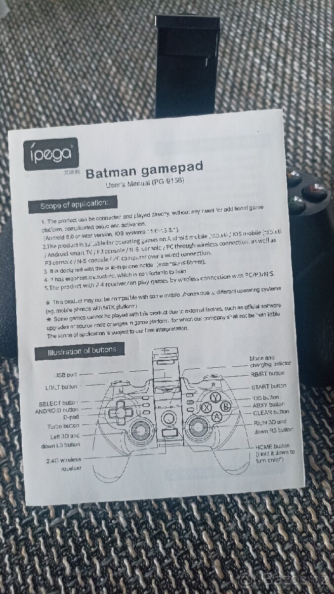 Ipega gamepad
