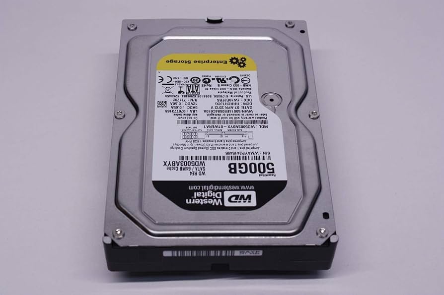 2,5 tb HDD wd  5x500gb