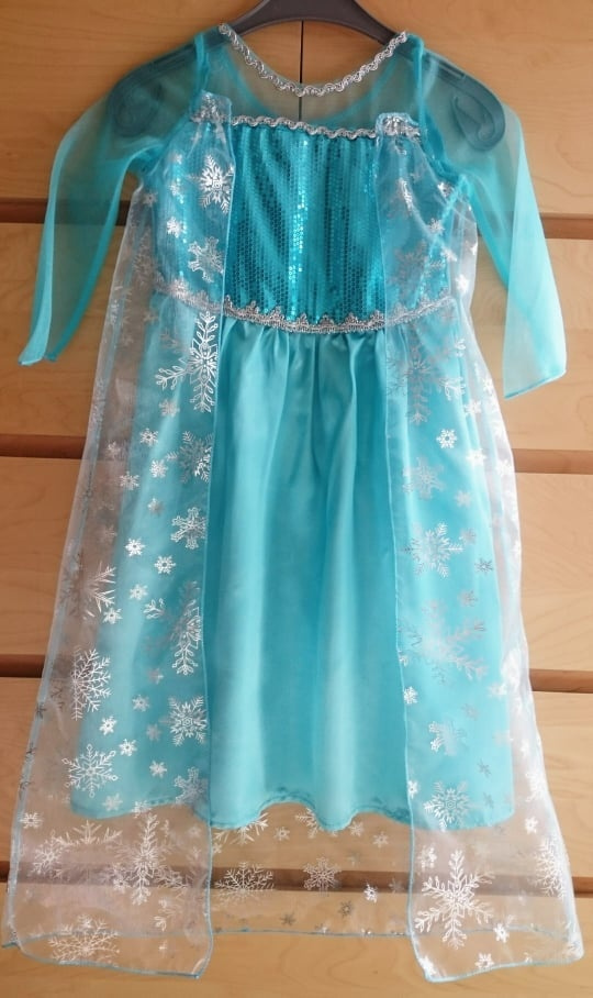 Kostým karneval Elsa Ledové království