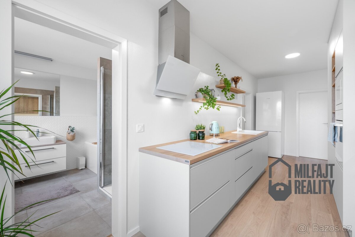 Nadstadardní 4+kk, 86 m2, poslední patro, Liberec, Sametová