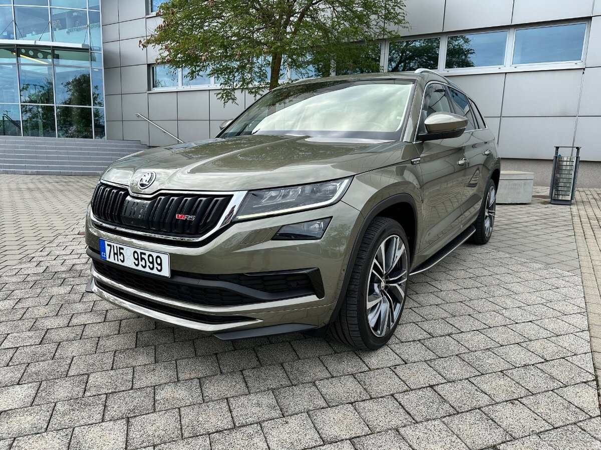 Škoda Kodiaq 2.0 TSI DSG4x4RS webasto větrání panorama