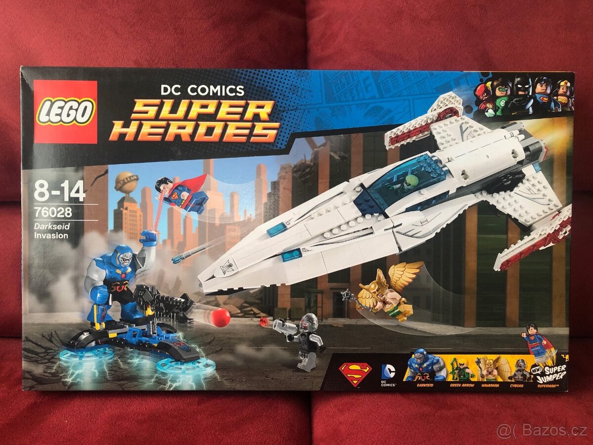 LEGO 76028 Invaze Darkseida - Bez figurek