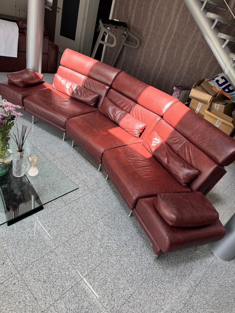 Kožená sedačka Natuzzi