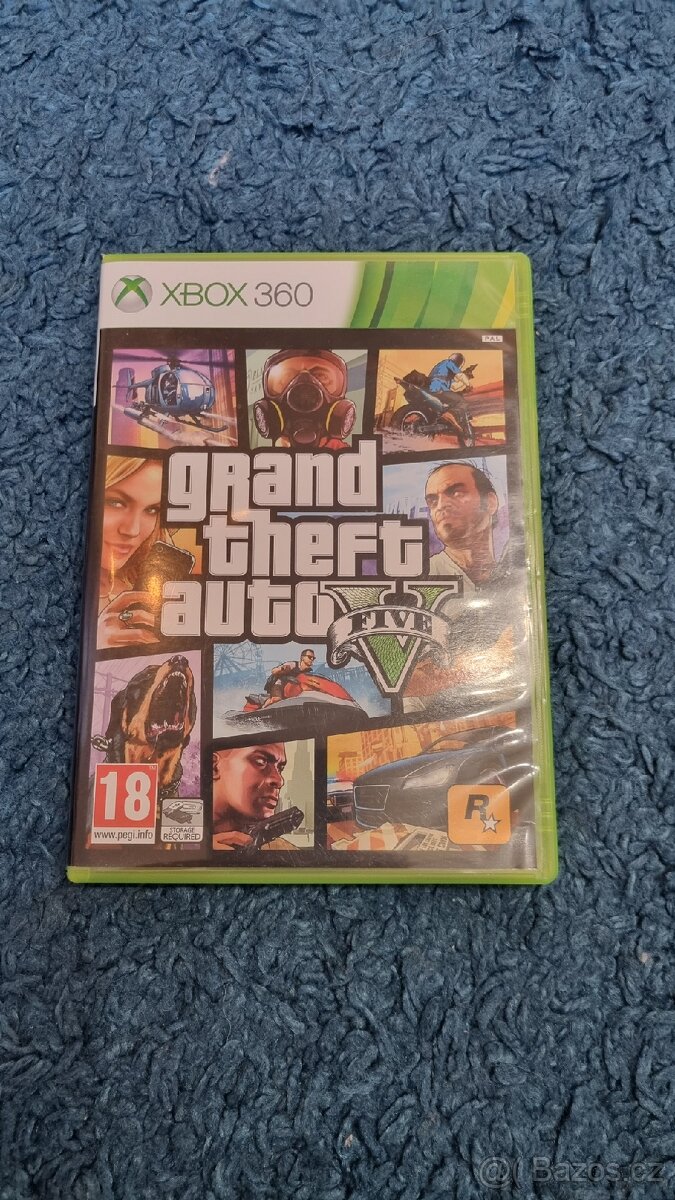 🎮 Grand Theft Auto V (GTA V) – Xbox 360