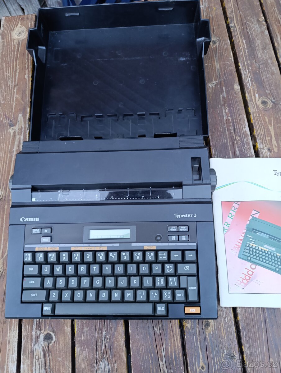 Psací stroj Canon typestar 3
