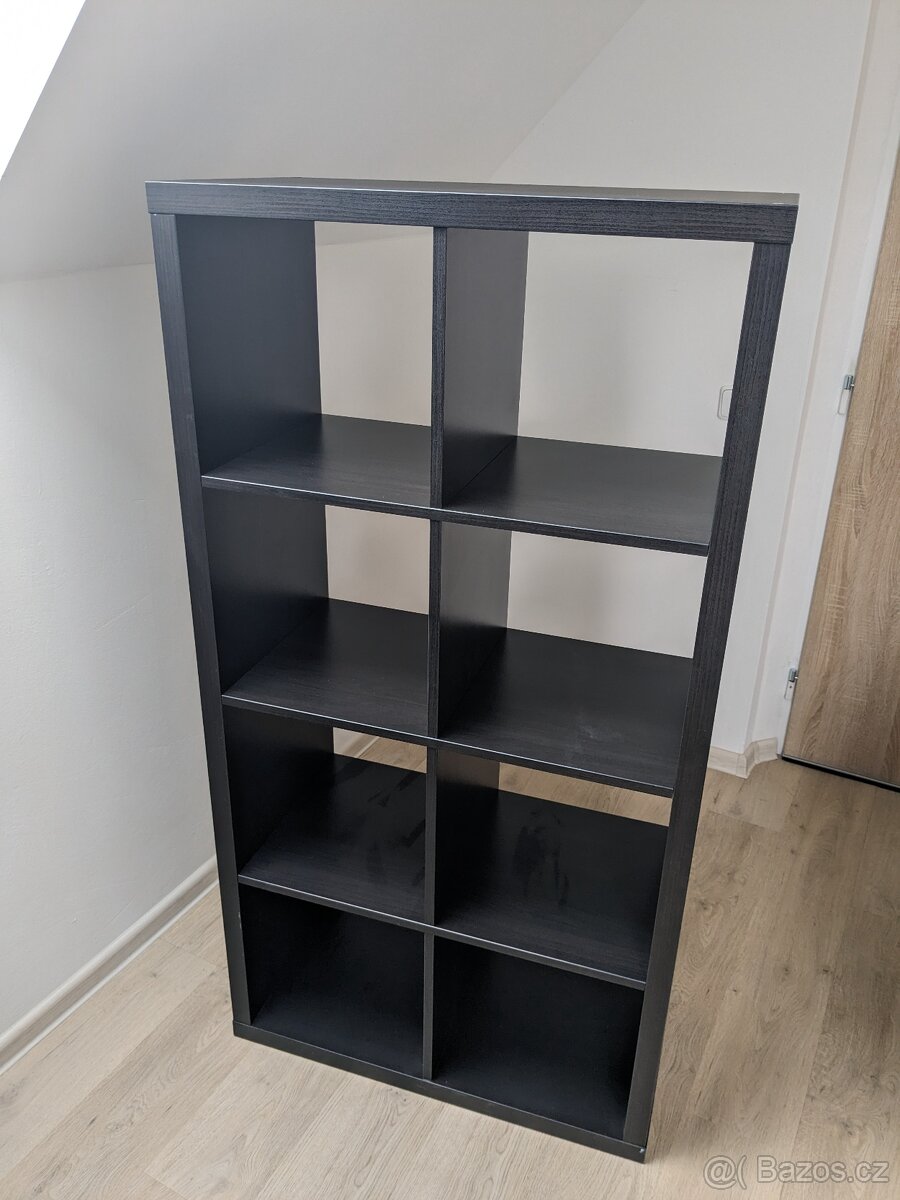 Sada černého nábytku IKEA/xxxLUTZ - komplet 7 kusů