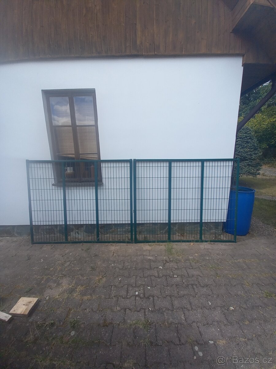 Brána 2 křídlá bez sloupků