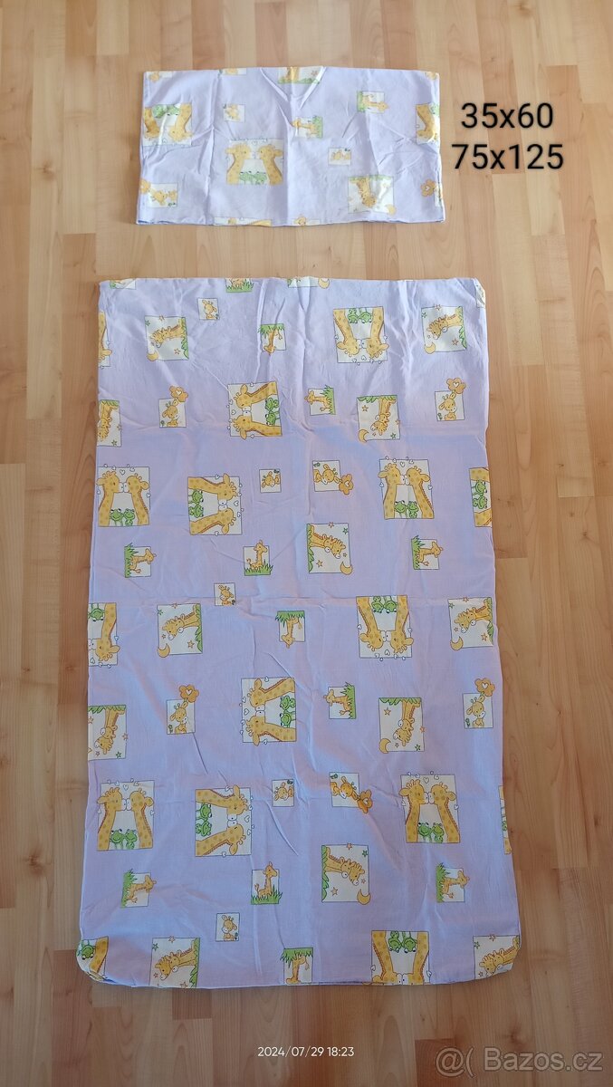 Dětské dívčí povlečení.