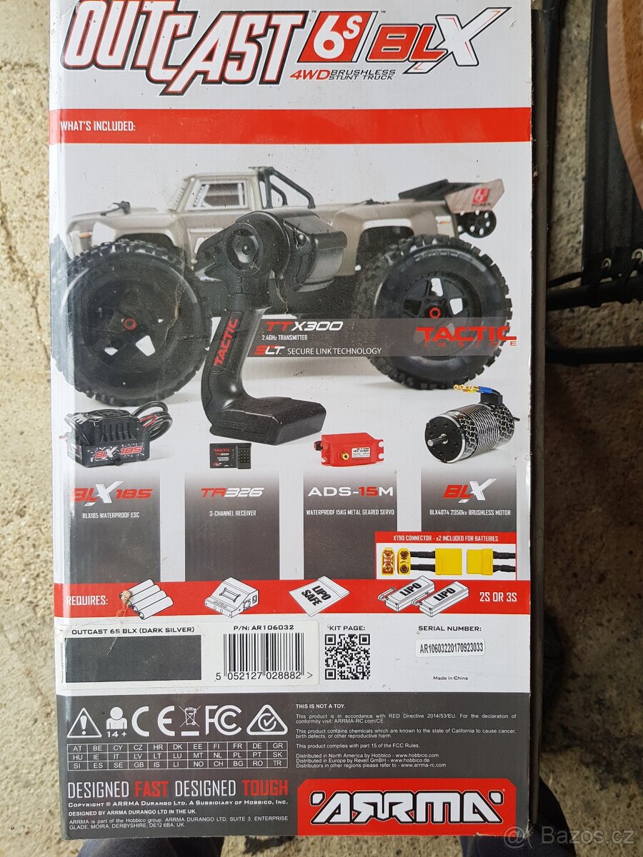 ARRMA OUTCAST 6s blx