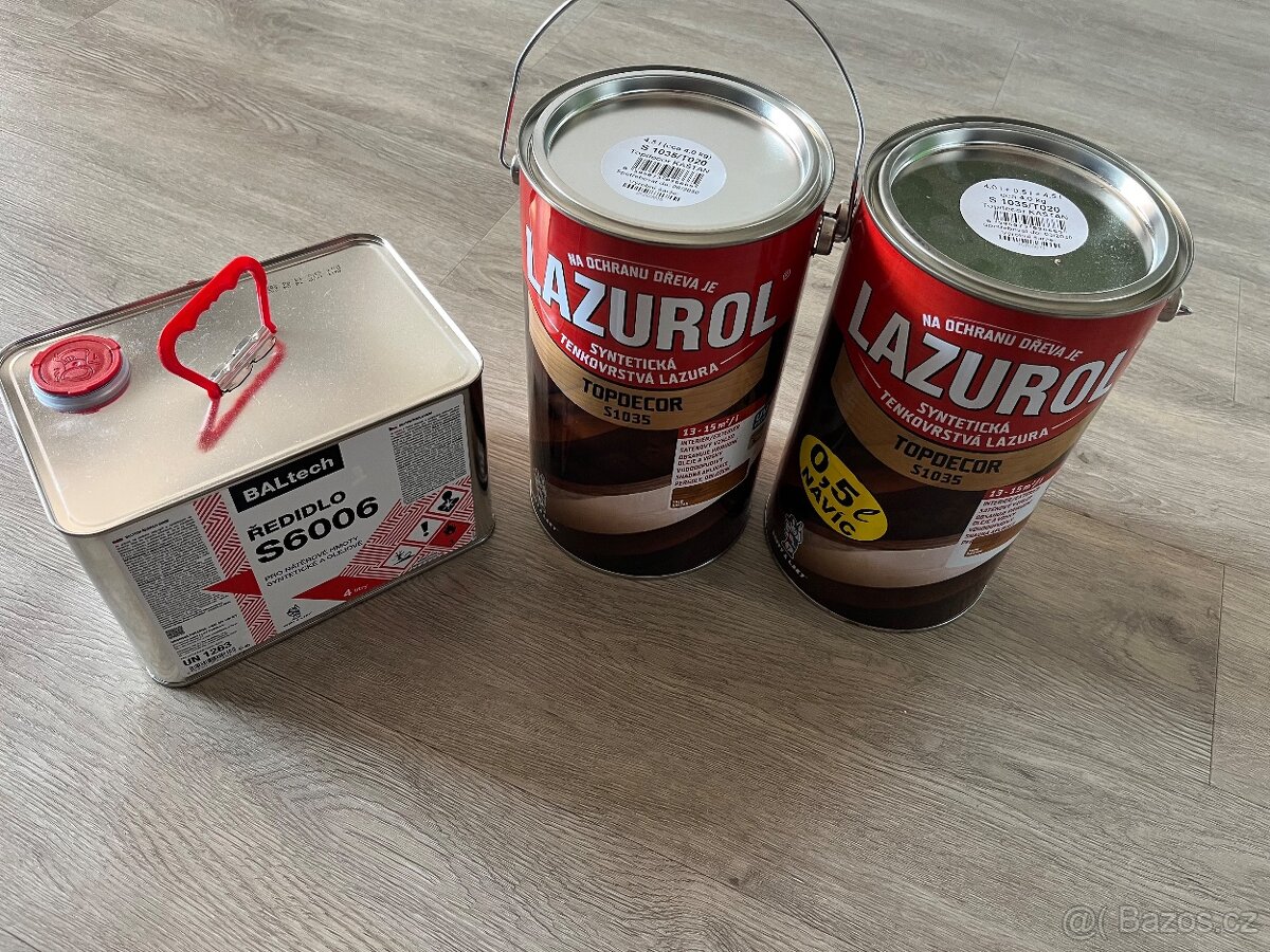 Lazura  barva na dřevo
