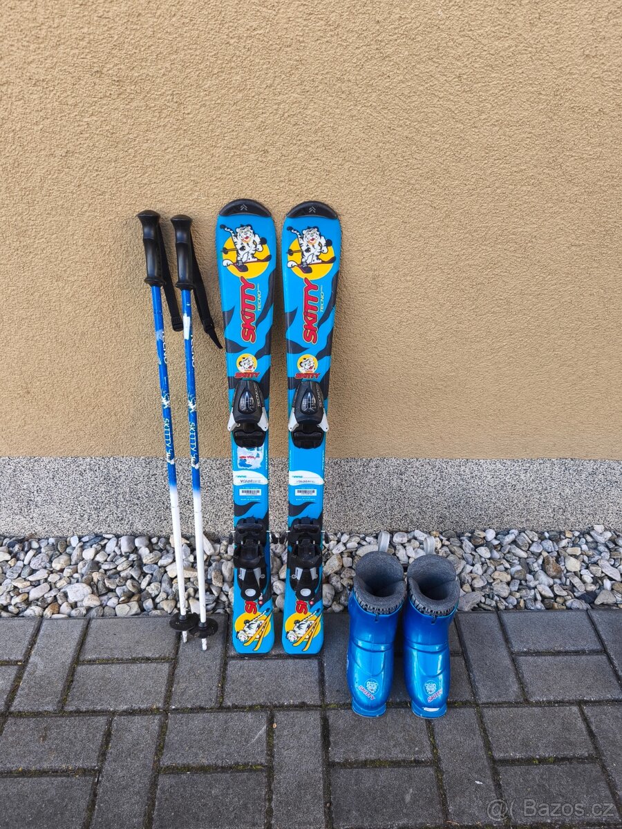 Dětský lyžařský set